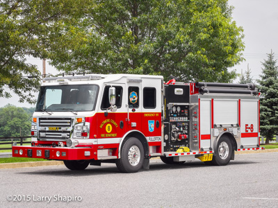 Baltimore County Fire Department fire apparatus fire trucks Rosenbauer America Commander Engine 8 Larry Shapiro photographer shapirophotography.net